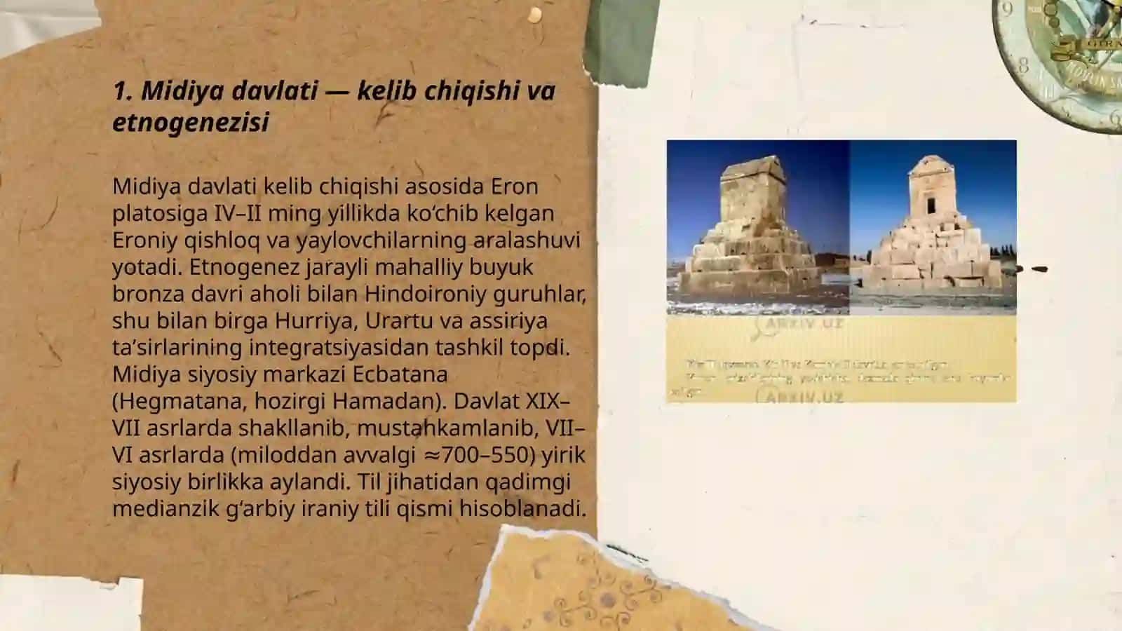 Midiyaning Eron tarixidagi oʻrni 3