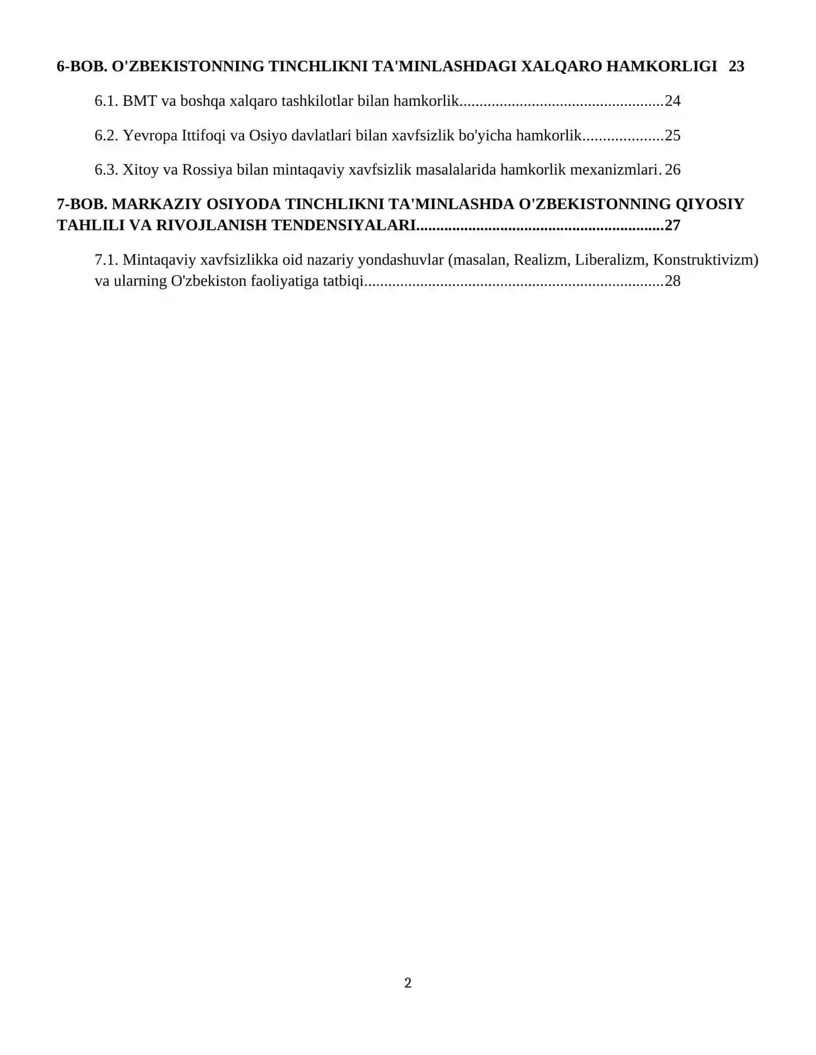 Oʻzbekistonning markaziy Osiyoda tinchlikni taʼminlashdagi oʻrni 3