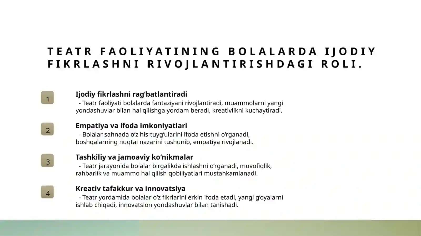 Bolalarda ijodiy qobiliyatlarni rivojlantirish 3