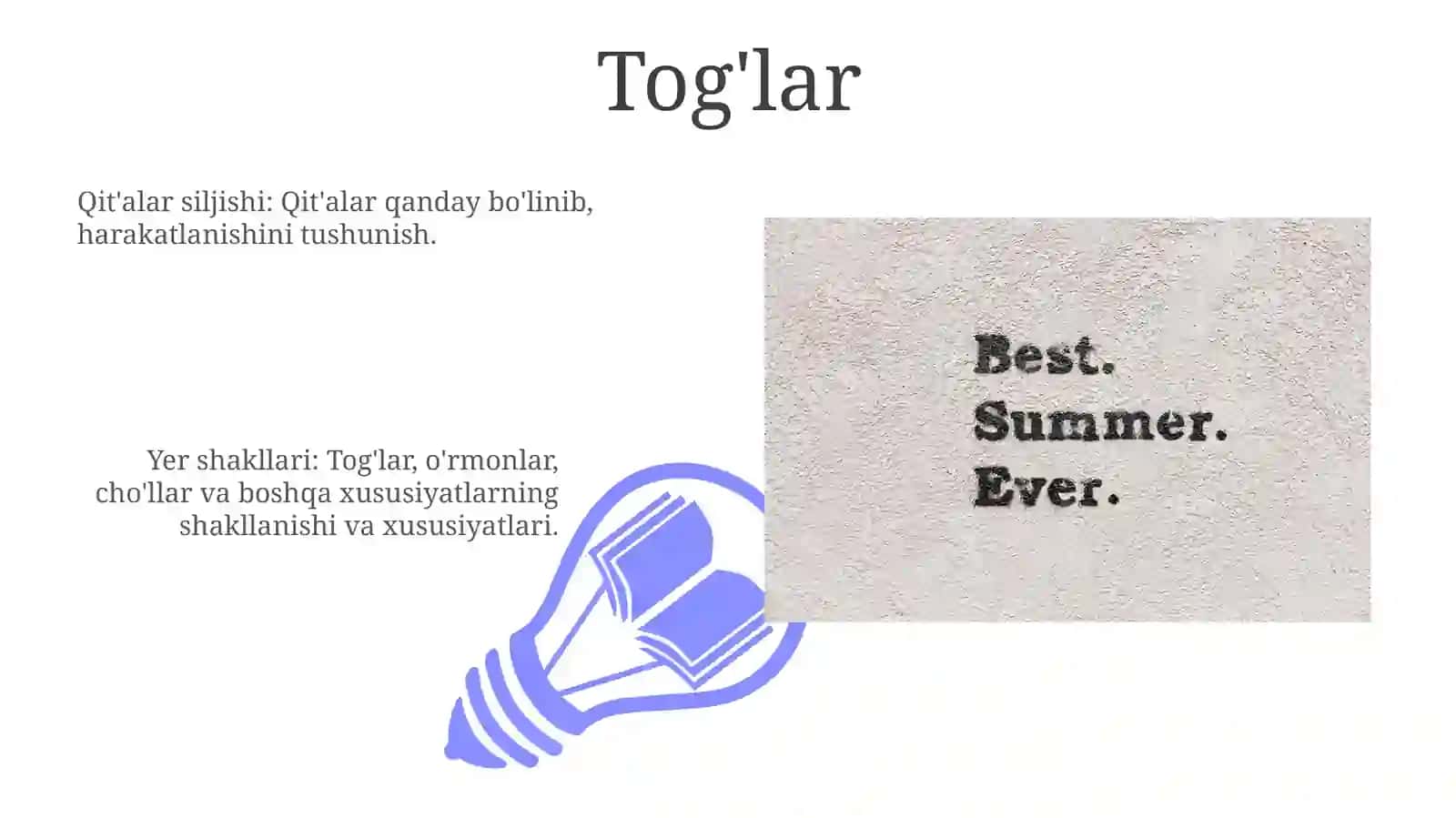 Tog'lar 3