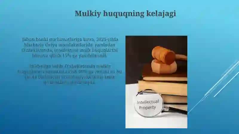 Mulk huquq nazariyasi mulkchilik shakllari evolyutsiyasi 3
