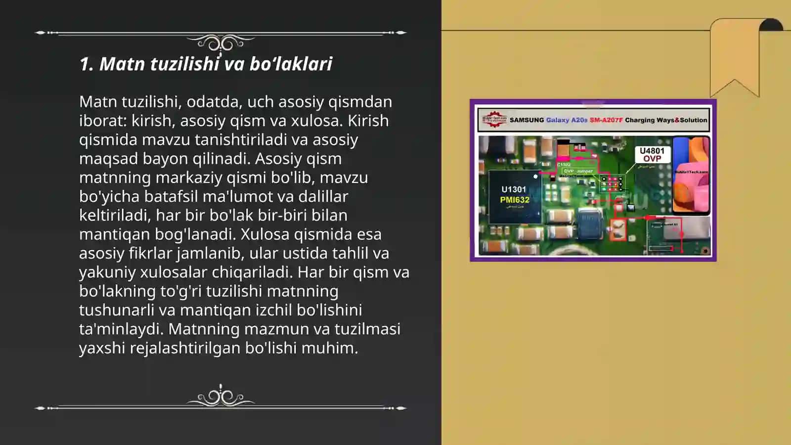 Ona tili va oʻqish savodxonligi fani toʻgarak rejasini tuzish 3