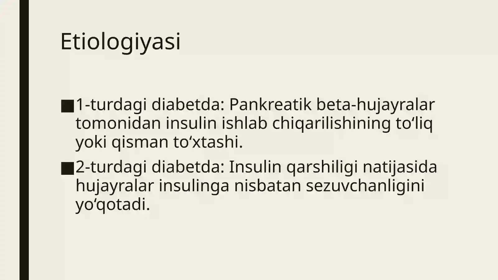 Giperglikemik va gipoglikemik koma 3