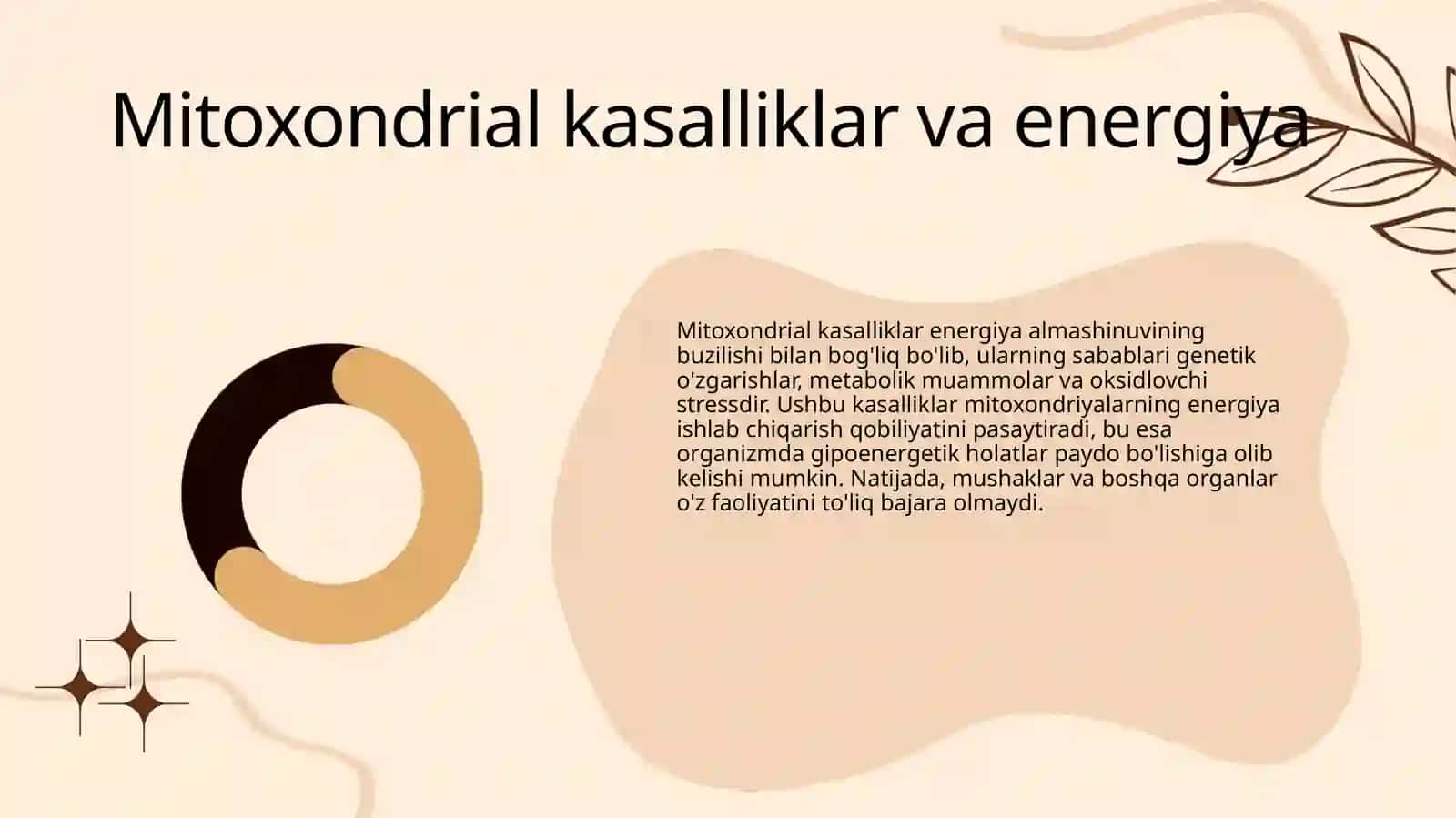 Energiya almashinuvining boshqarilishi 3