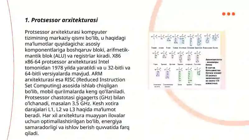 Protsessorlar turlari va tasniflari 3