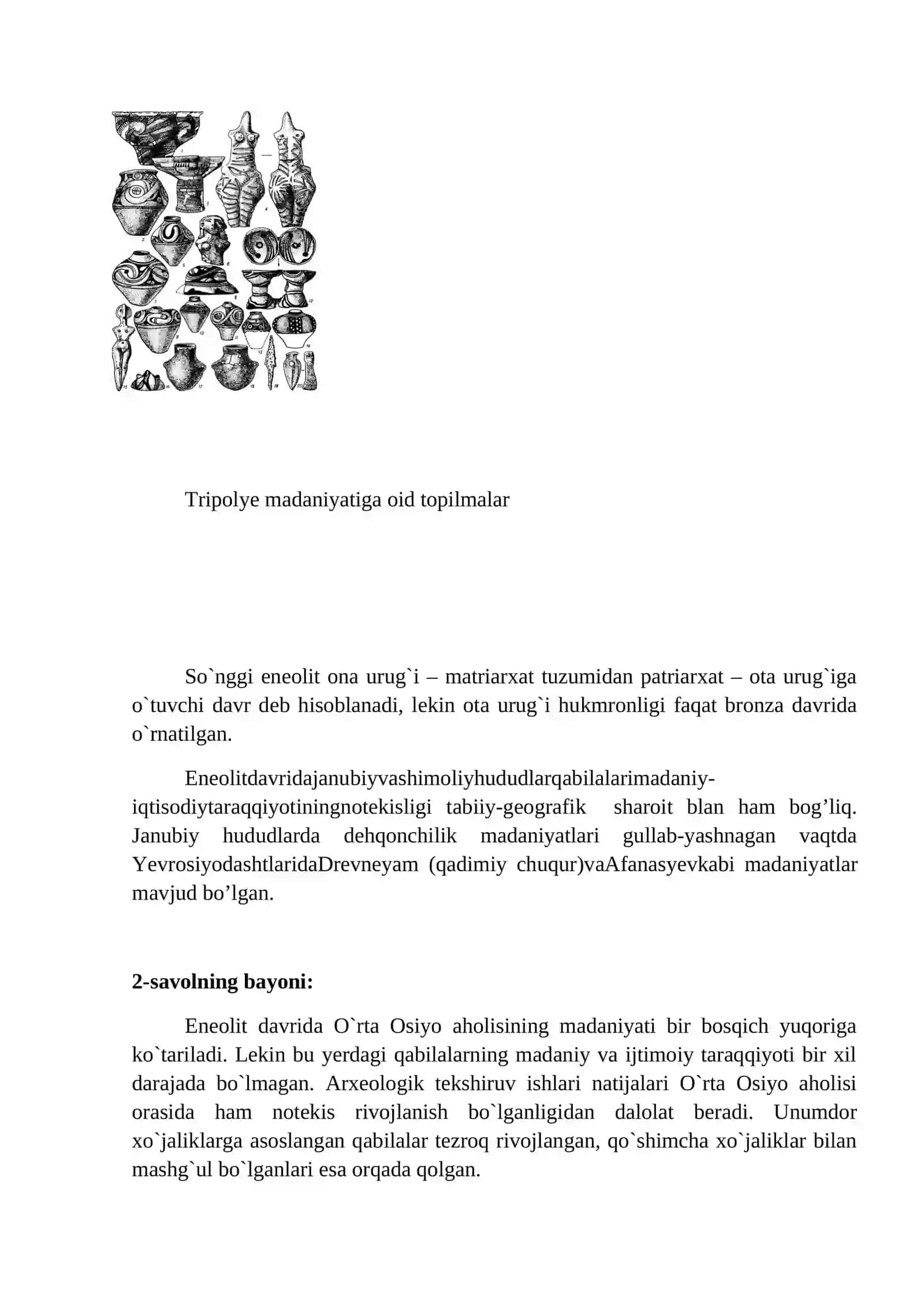 ENЕOLIT DAVRI ARXЕOLOGIYASI 3