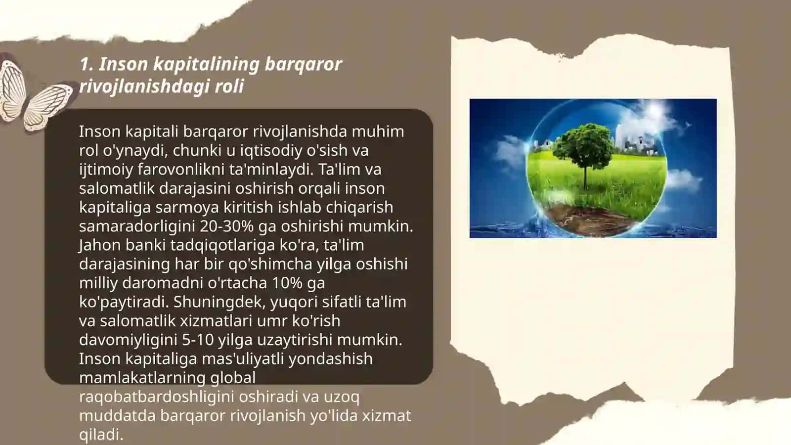 Inson kapitali va ekologiyaning oʻzaro taʼsiri 3