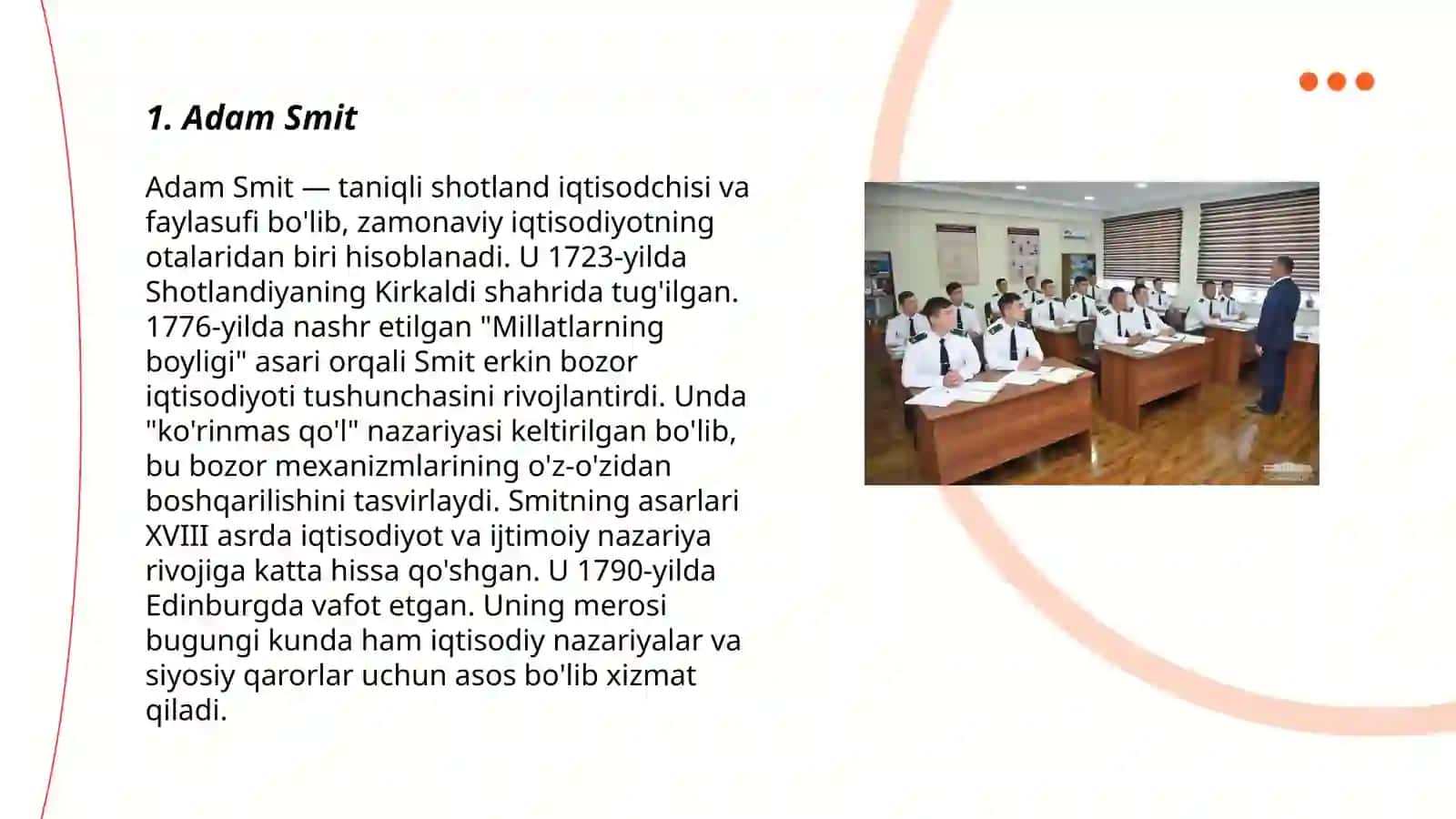 Klassik iqtisodiyot maktabining asoschilari 3