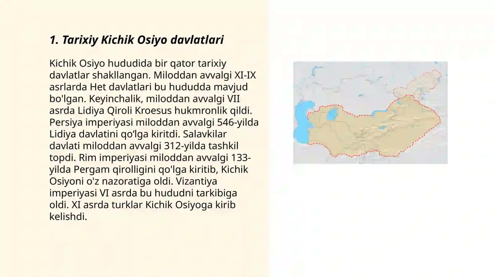 Qadimgi kichik Osiyo Kavkaz orti davlatlari 3
