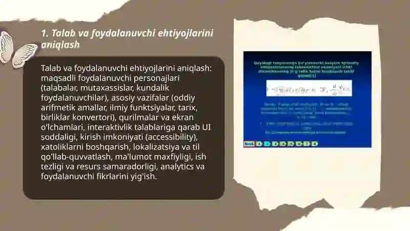 Kalkulyator dasturini ishlab chiqishda interfeys va funksionallik integratsiyasi 3