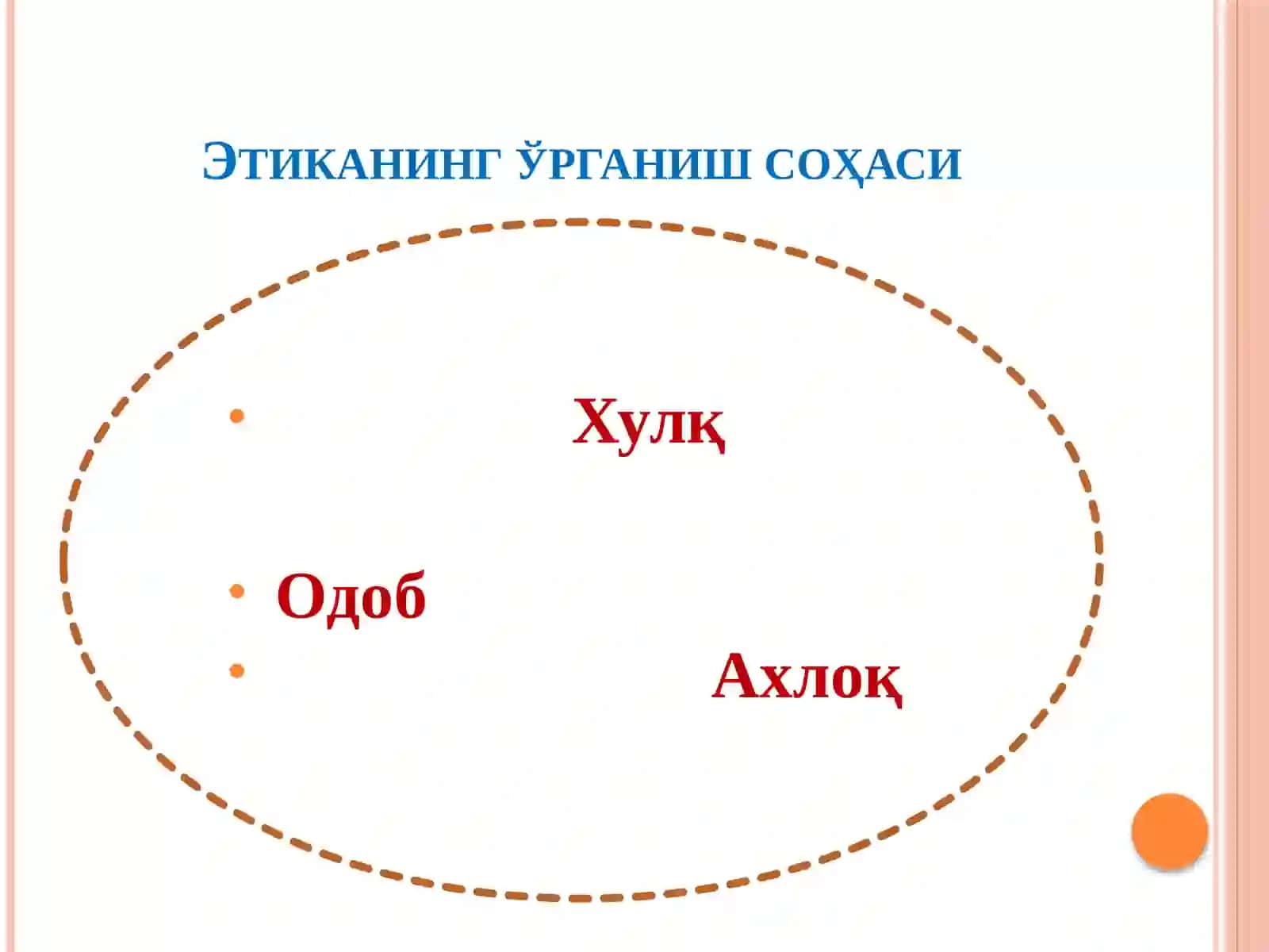 Этика фанининг предмети жамият ҳаётидаги аҳамияти 3