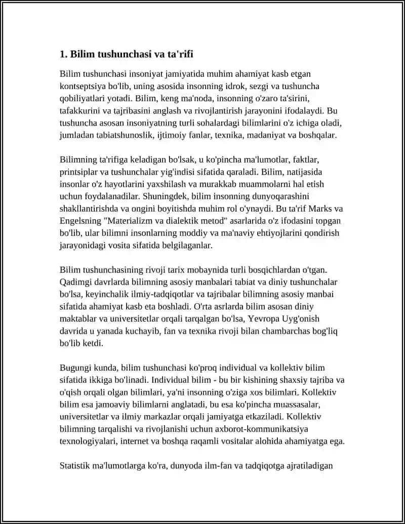 BILISH FALSAFASI 3