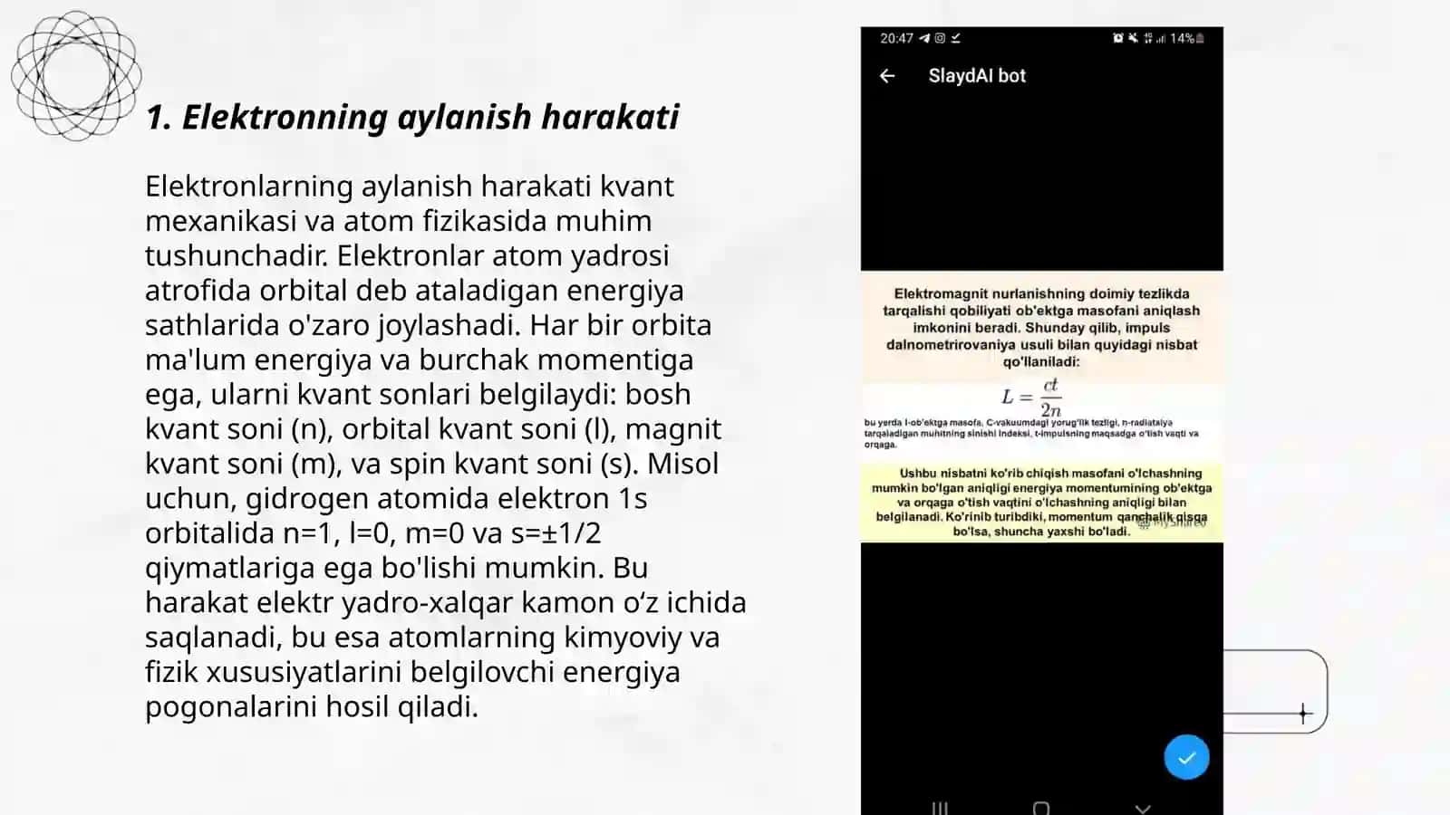 Ulenbek va Gautsmit tajribalari, elektron spini 3