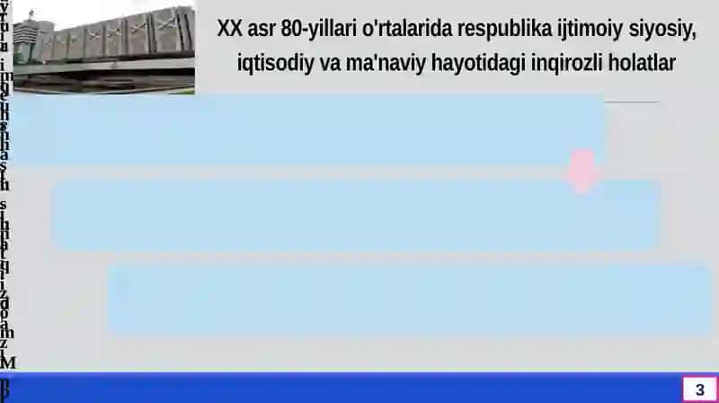 O’ZBEKISTONNING YANGI TARIXI 3
