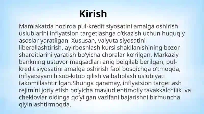 ICHKI VA TASHQI DAVLAT QARZININGOʻZAROBOGʻLIQLIGI 3