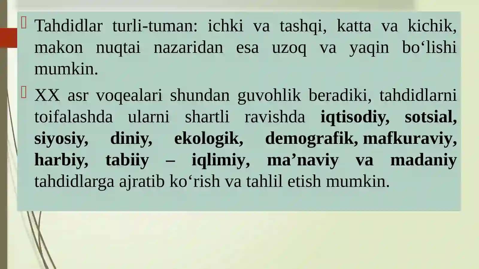 Mediamakonda psixologik, diniy va madaniy tahdidlar 3