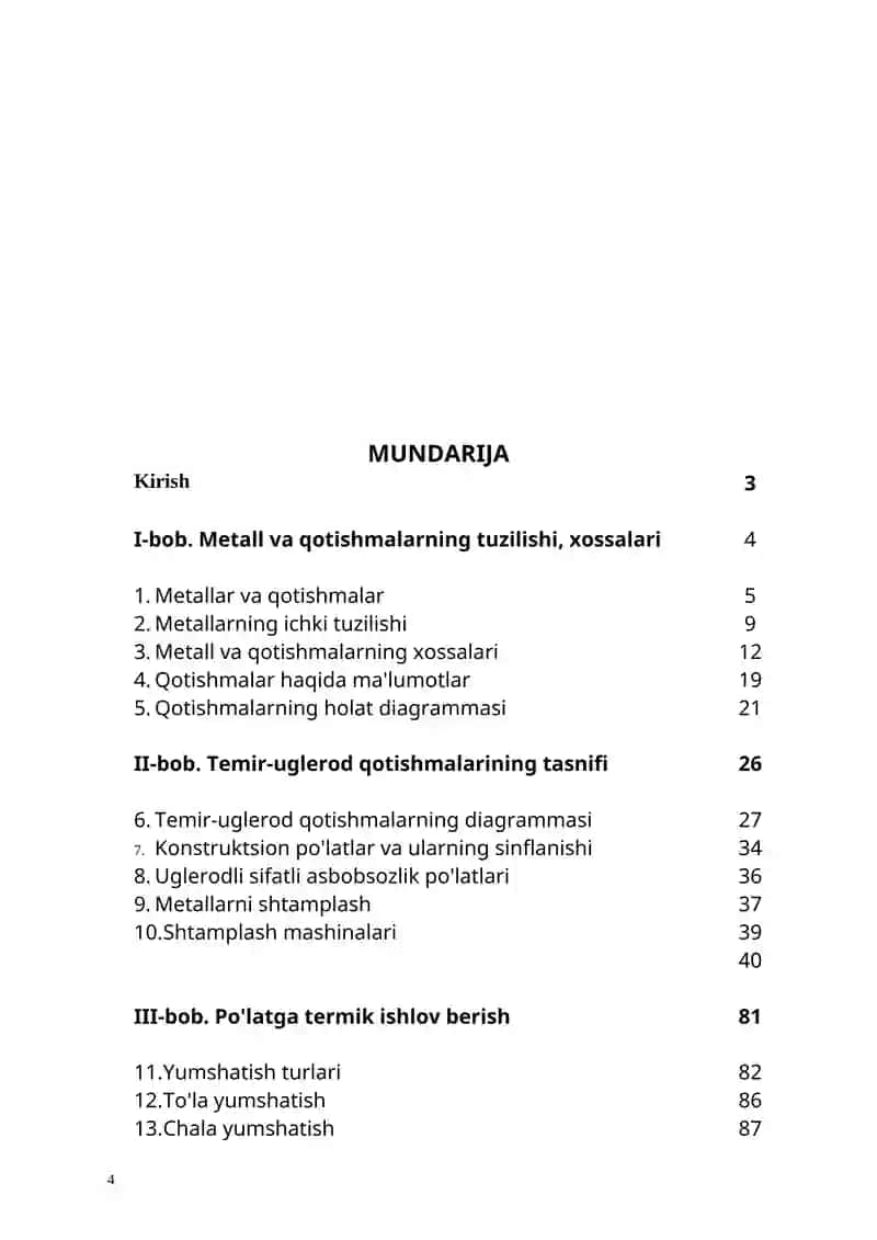 MATERIALSHUNOSLIK VA KONSTRUKSION MATERIALLAR TEHNOLOGIYASI 3