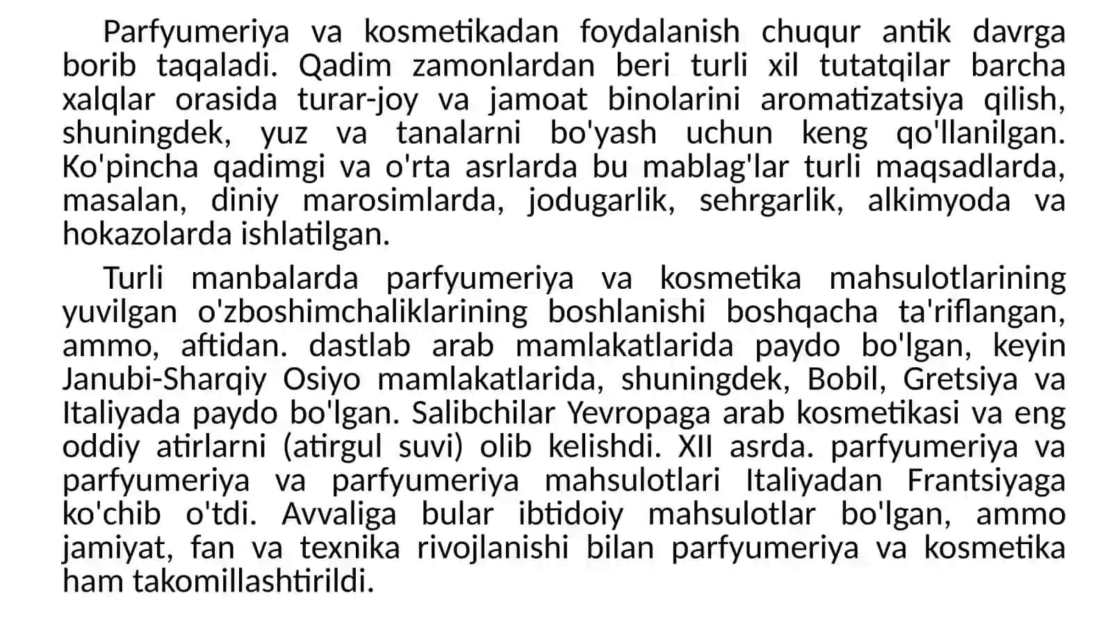 PARFYUMERIYA MAHSULOTLARINI SAQLASH VA QADOQLASHNING YANGI YEXNOLOGIYALARI VA ISTIQBOLLARI 3