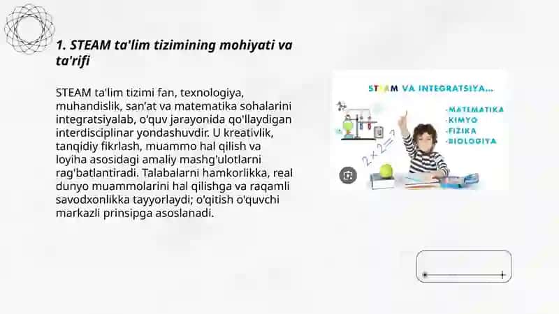 STEAM ta'lim tizimi 3