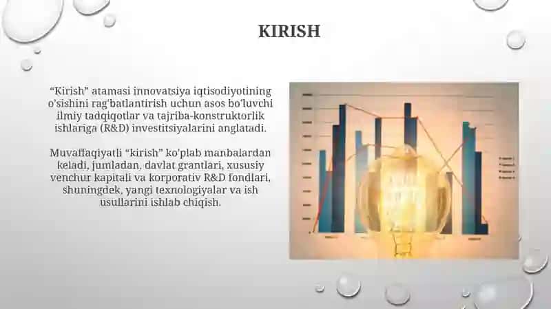 Innovatsion iqtisodiyotni rivojlantirish omillari 3