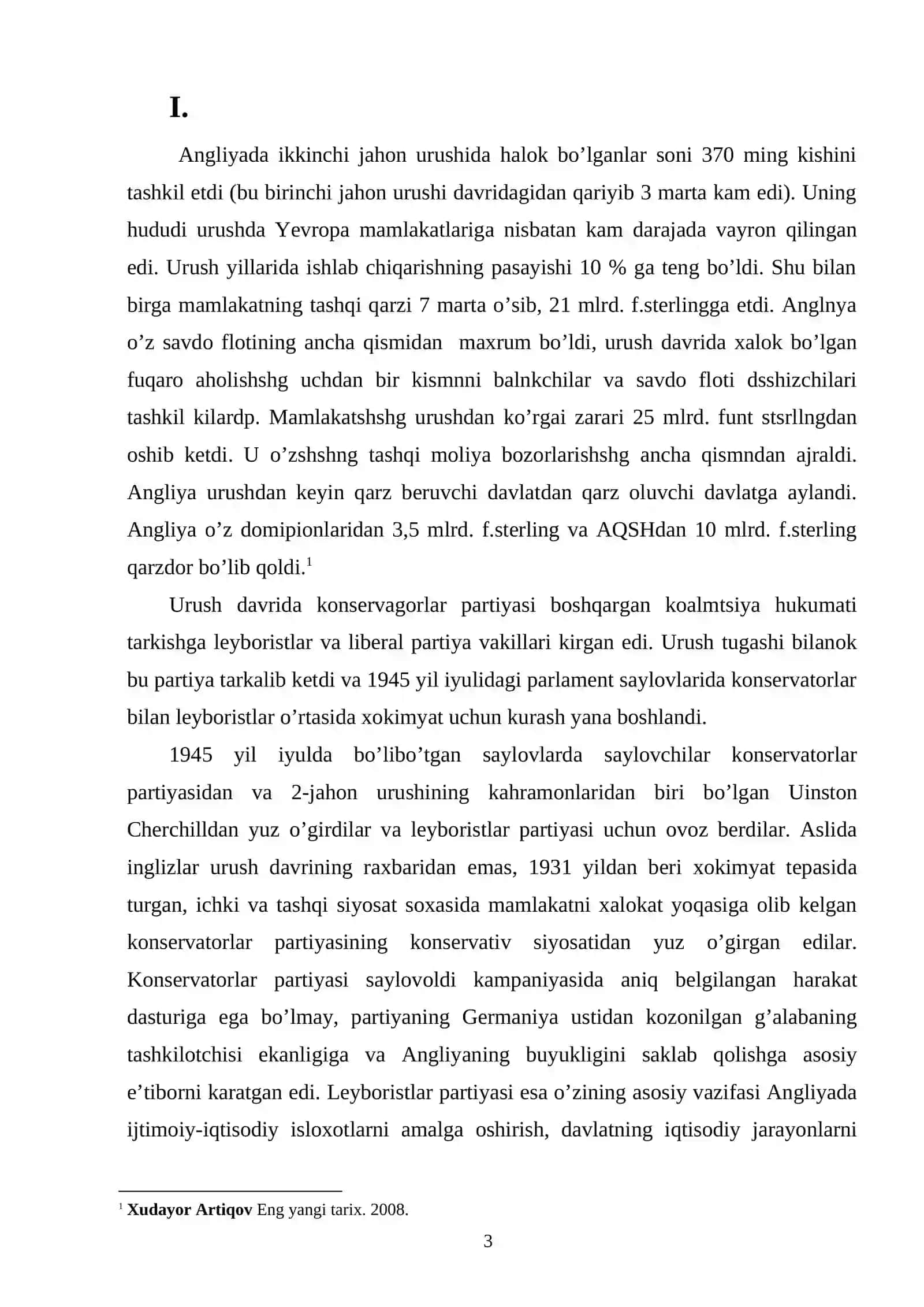ANGLIYA 1945-2000 YILLARDA 3
