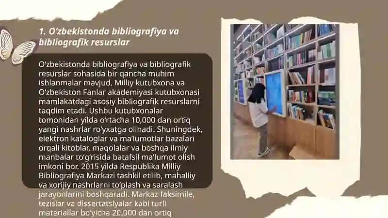 Oʻzbekistonda bibliografiya ishining hozirgi ahvoli 3
