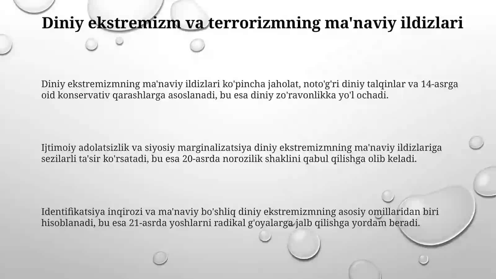 Diniy ekstremizmvaterrorizmgagarshikurashningma'naviy-ma'rifiyasoslari 3