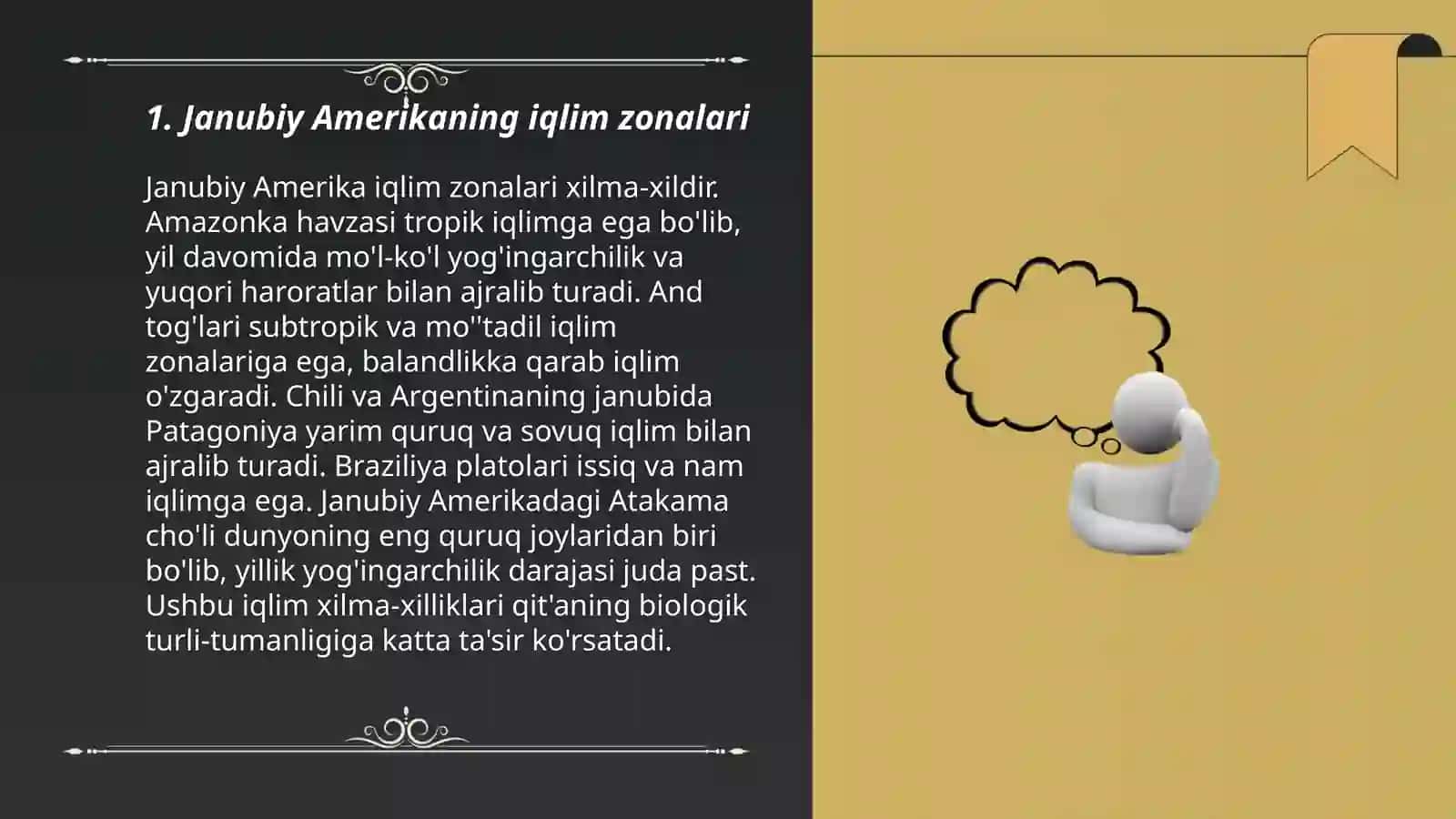 Janubiy Amerikaning iqlimi va ichki suvlari 3