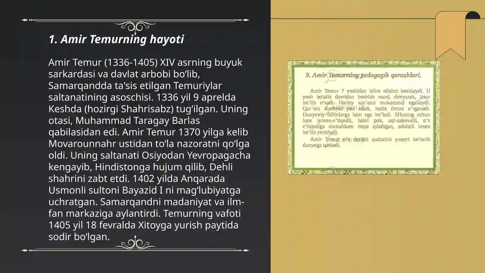 Amir Temur 3