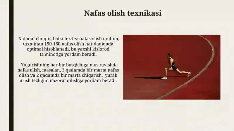 400 metir yugurishtexnikasini mustaxkamlash 3