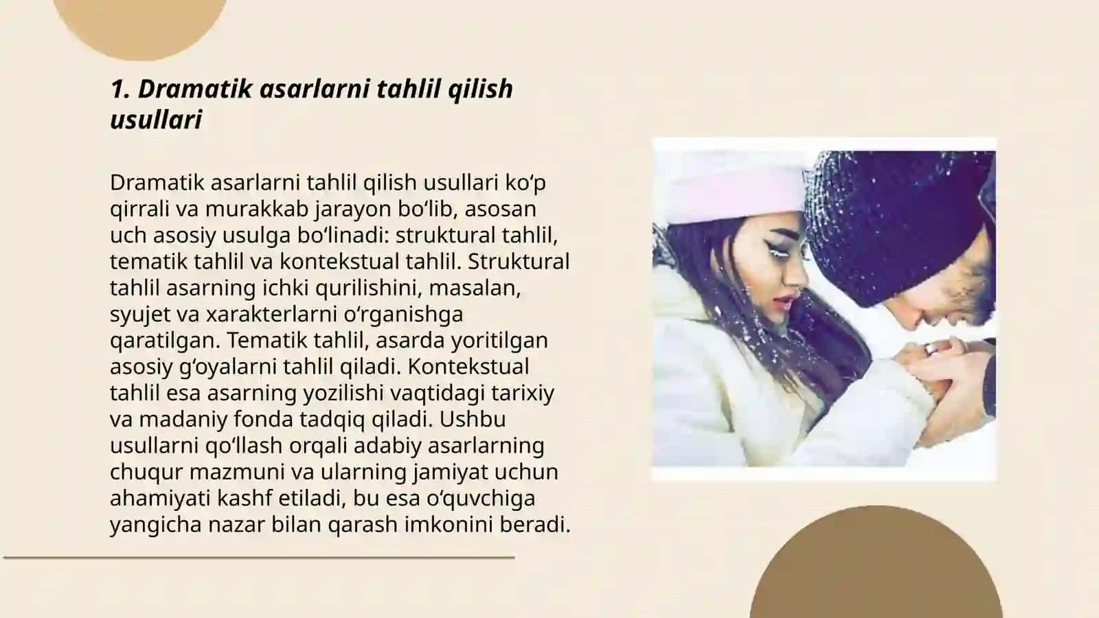 Dramatik asarlarni ifodali o`qish 3