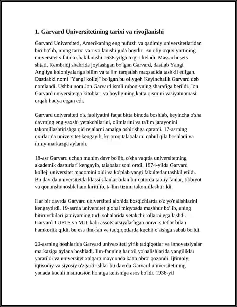 GARVARD UNIVERSITETI 3