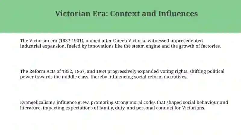 The Victorian age and Realism in English literature 3