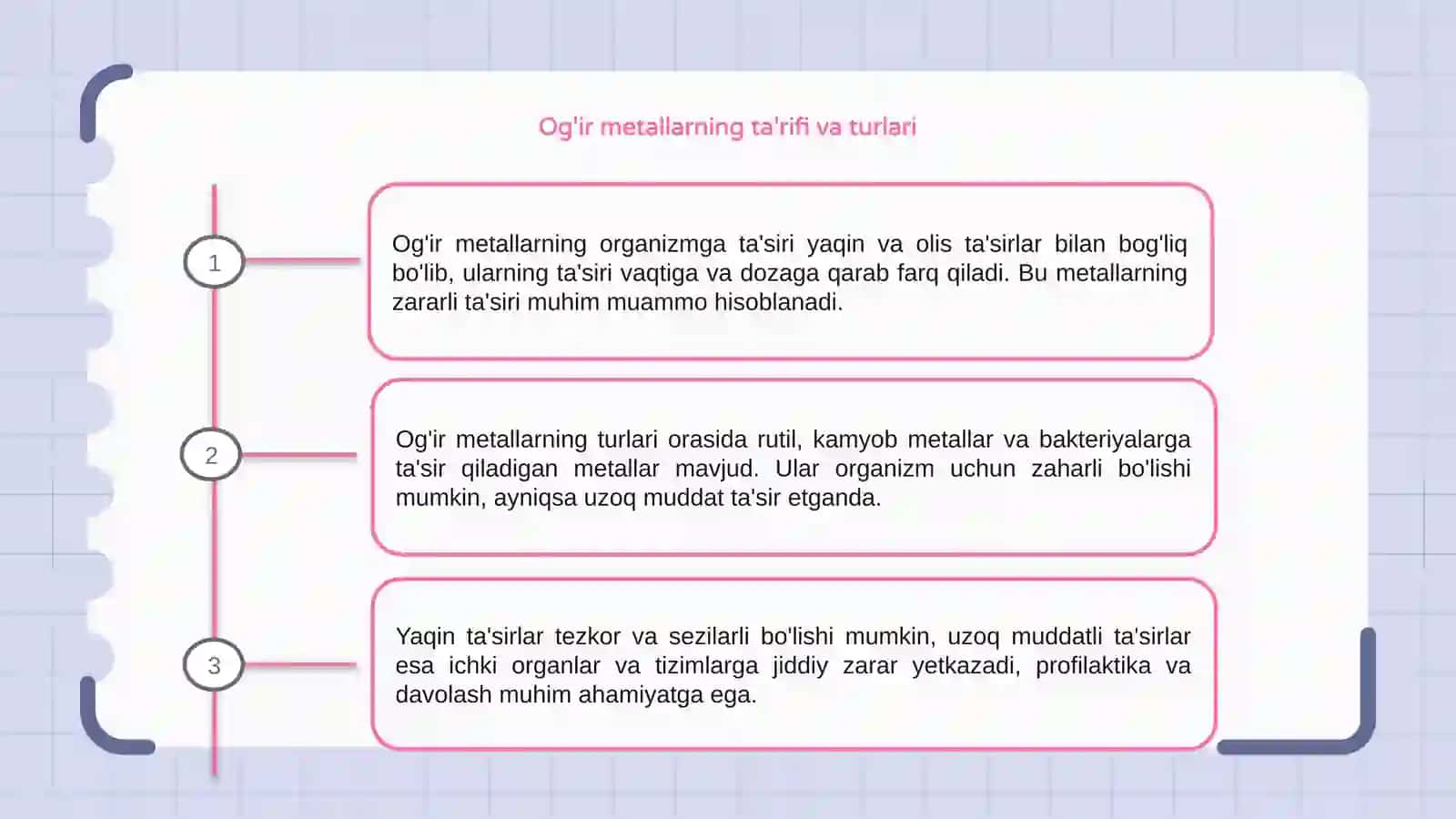 Og'ir metallarning organizmga ta'sirini yaqin va olis oqibatlari 3