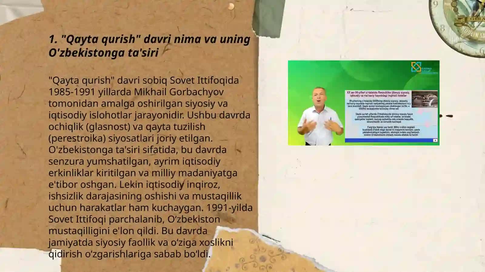 ''Qayta qurish'' yillarida o'zbekistondagi ijtimoiy-siyosiy vaziyat 3