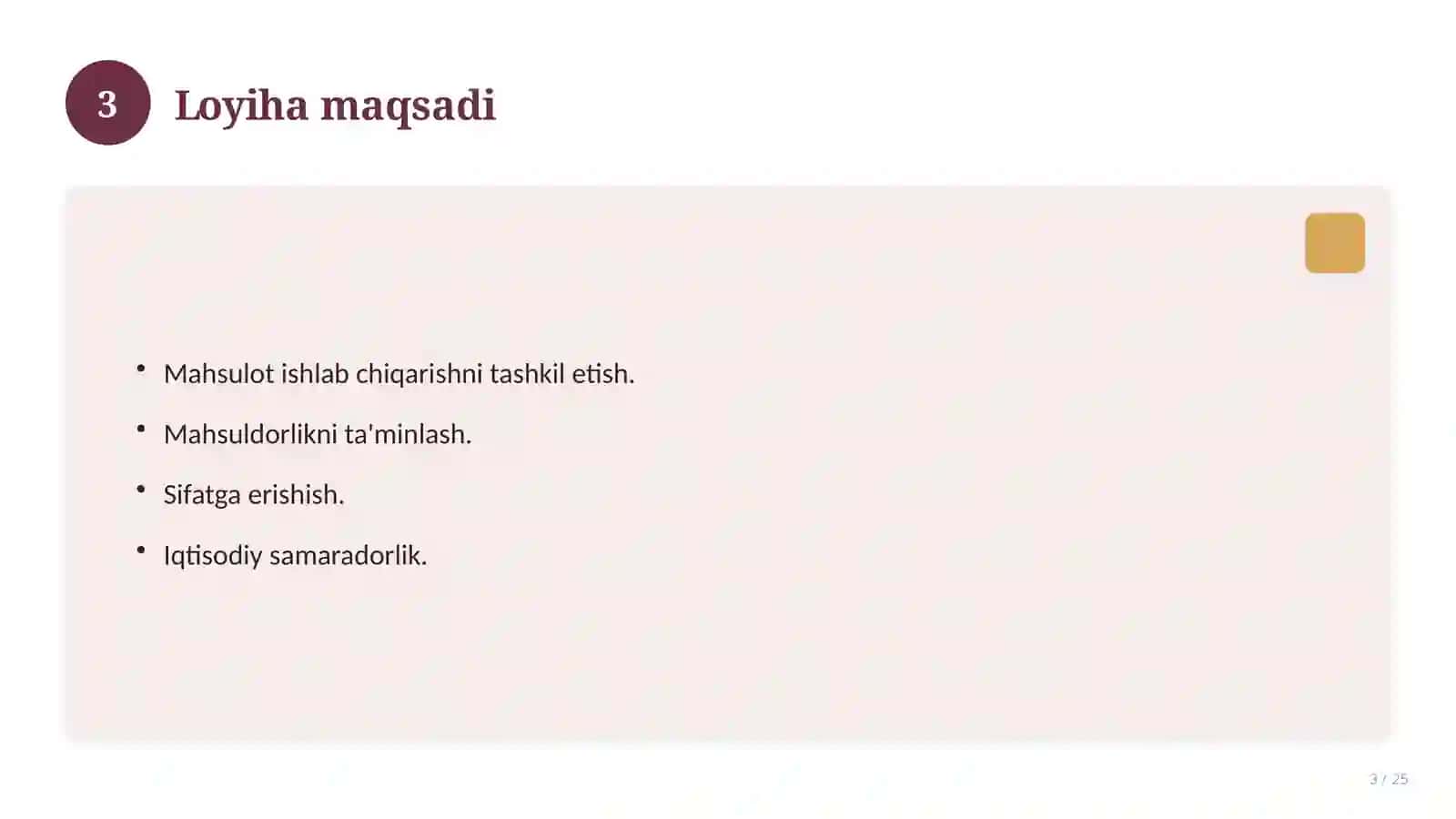 Ishlab chiqarish amaliyoti hisoboti 3