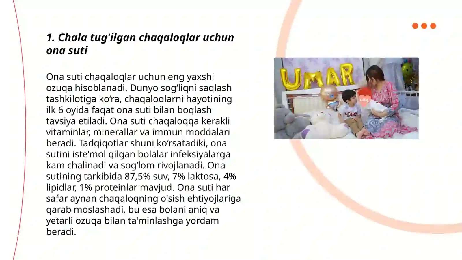 Chala tug'ilgan chaqaloqlarni ovqatlantirish 3