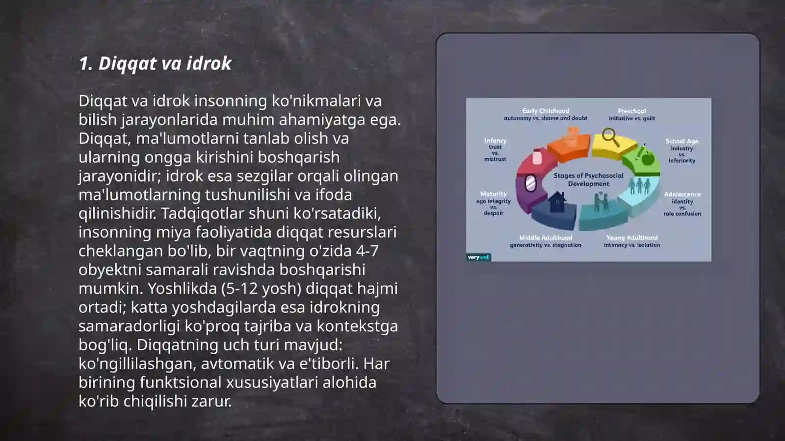 Diqqat boʻyicha psixologik nazariyalar 3