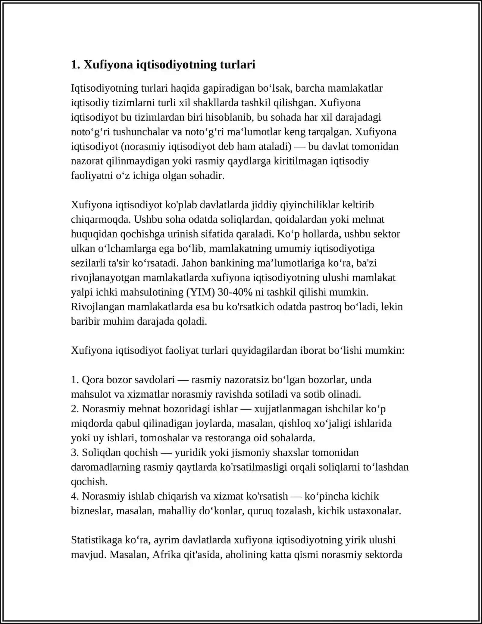 XUFIYONA IQTISODIYOTGA ILMIY QARASHLAR EVOLUTSIYASI 3