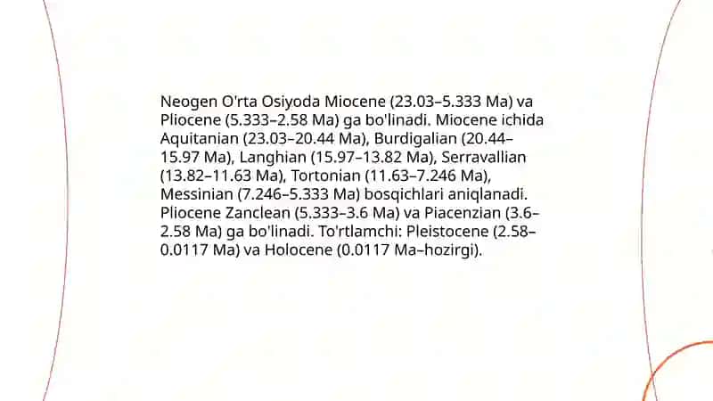 O'rta Osiyoning neogen-to'rtlamchi davr geologik tarixi 3