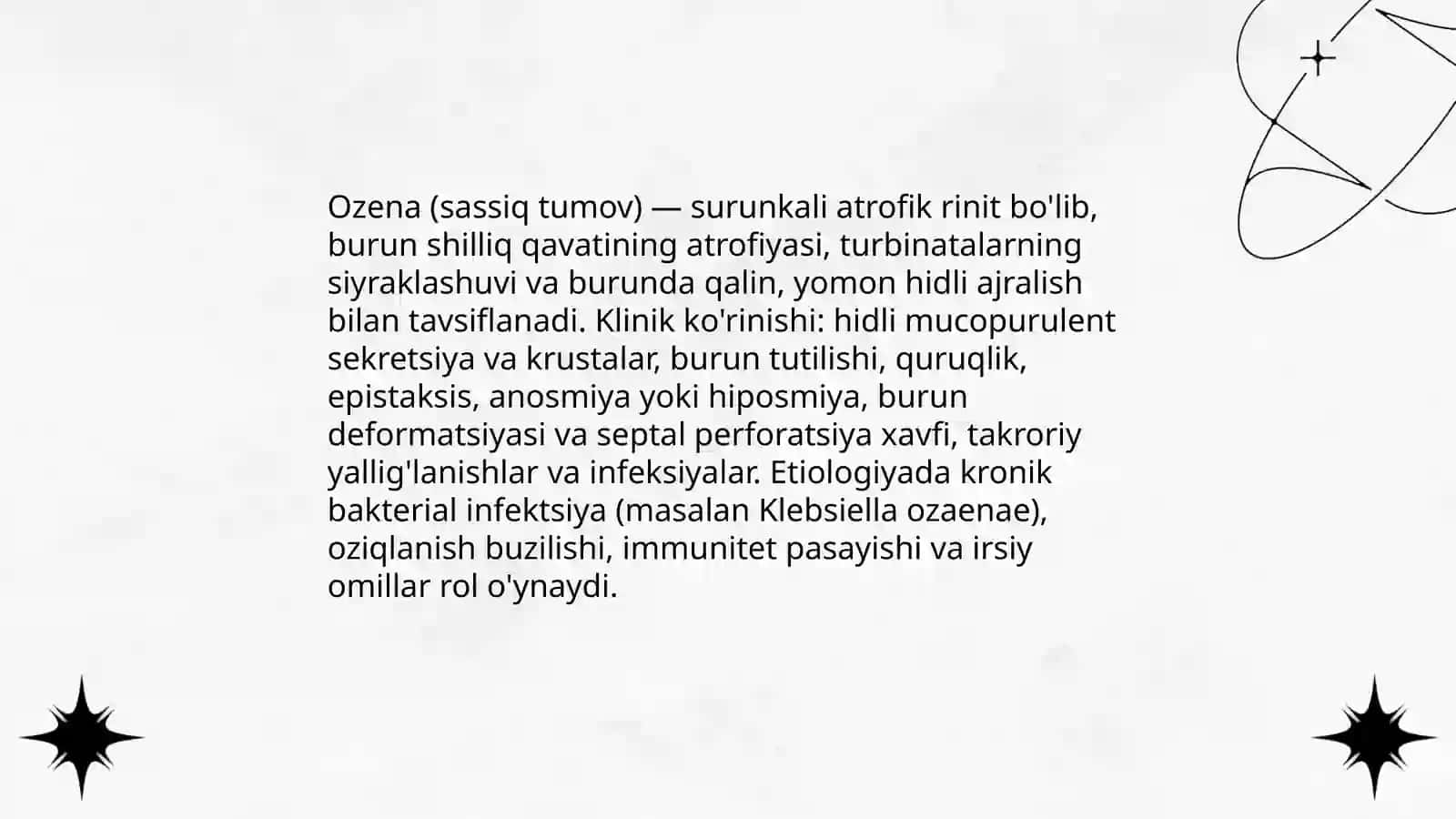 Ozena (sassiq tumov) 3