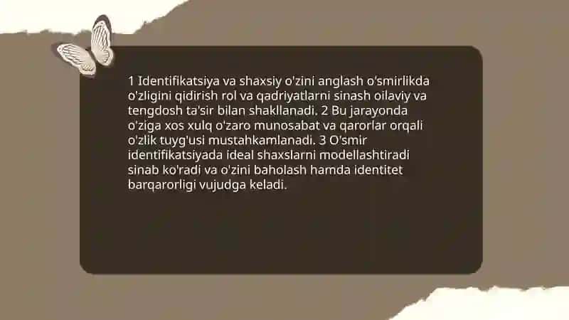 O'smirlik davrida pisixik xususiyatlar 3