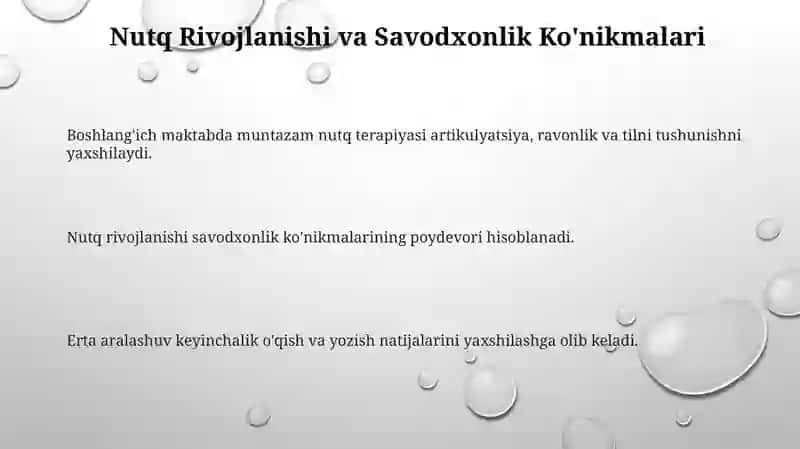 Boshlangʻich sinfda gap ustida ishlashning izchilligi 3