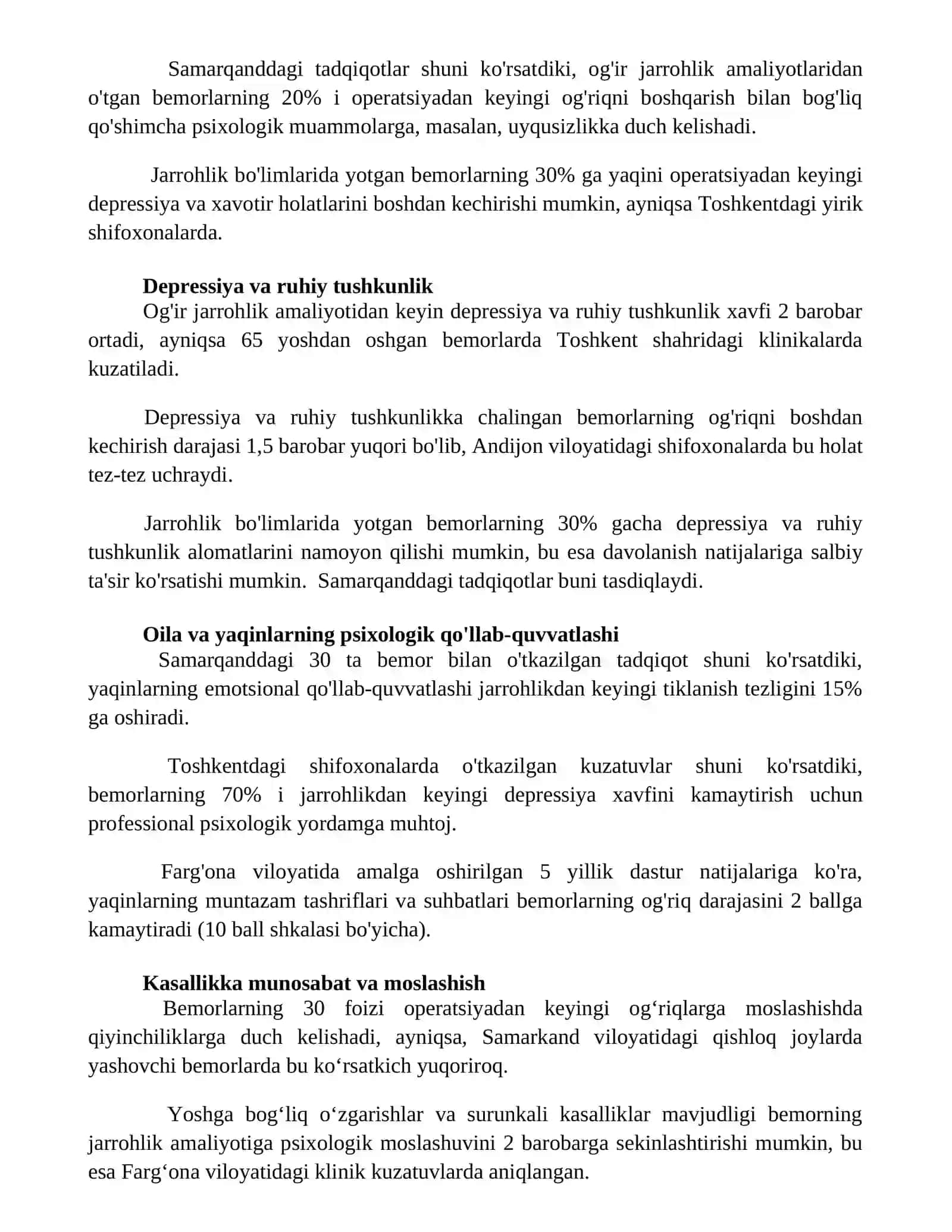 Jarrohlik bplimlaridagi bemorlar psixologiyasi masalalari 3