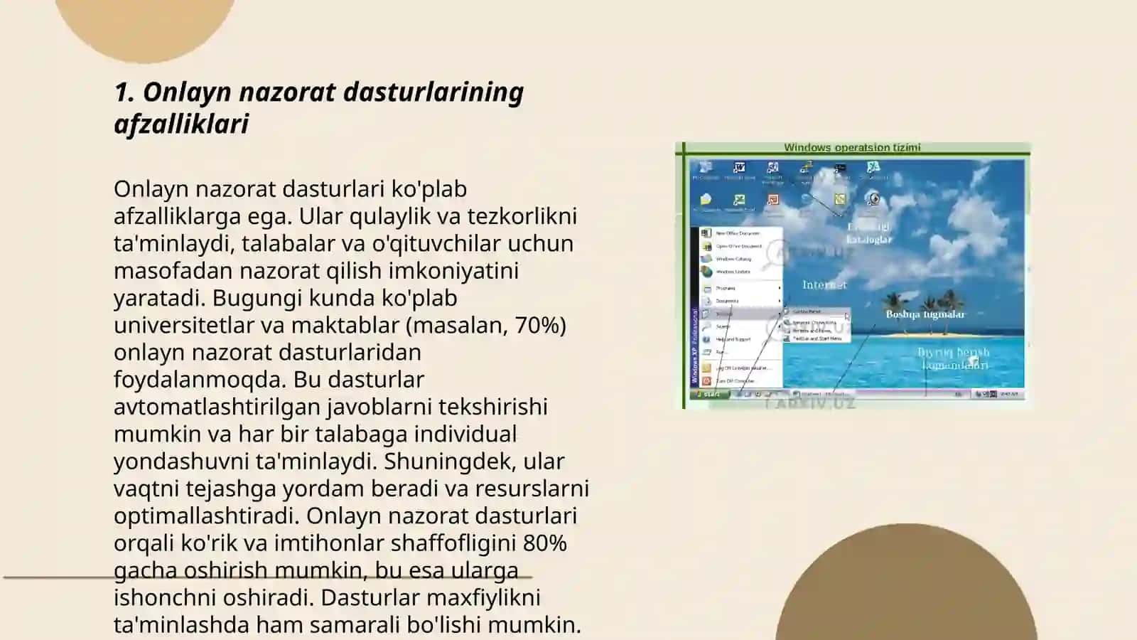 Onlayn nazorat dasturlari va ularning imkoniyatlari 3