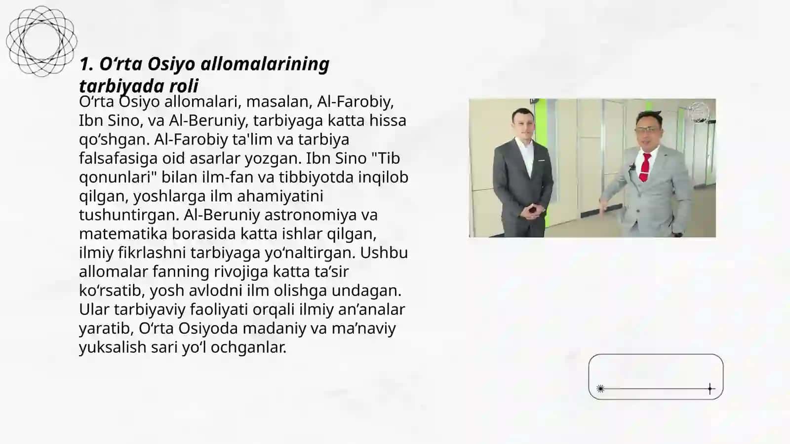 O‘rta Osiyo allomalari ilmiy merosi 3