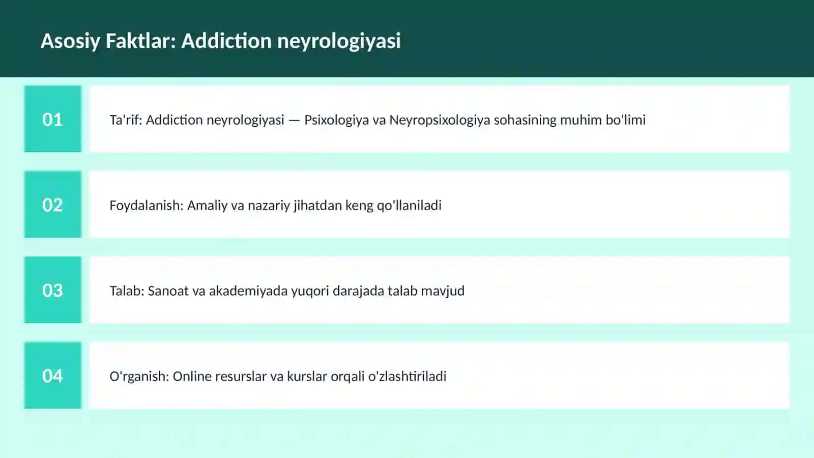 Addiction neyrologiyasi 3