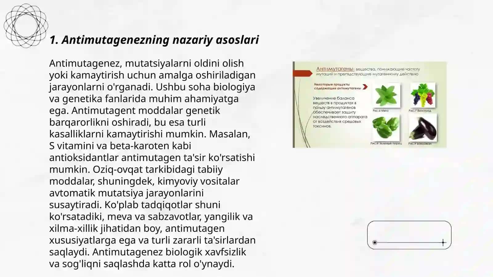 Antimutagenez 3