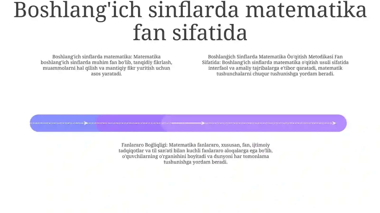 Boshlanģich Mathematica Ò Education Methodikasi in Classrooms 3