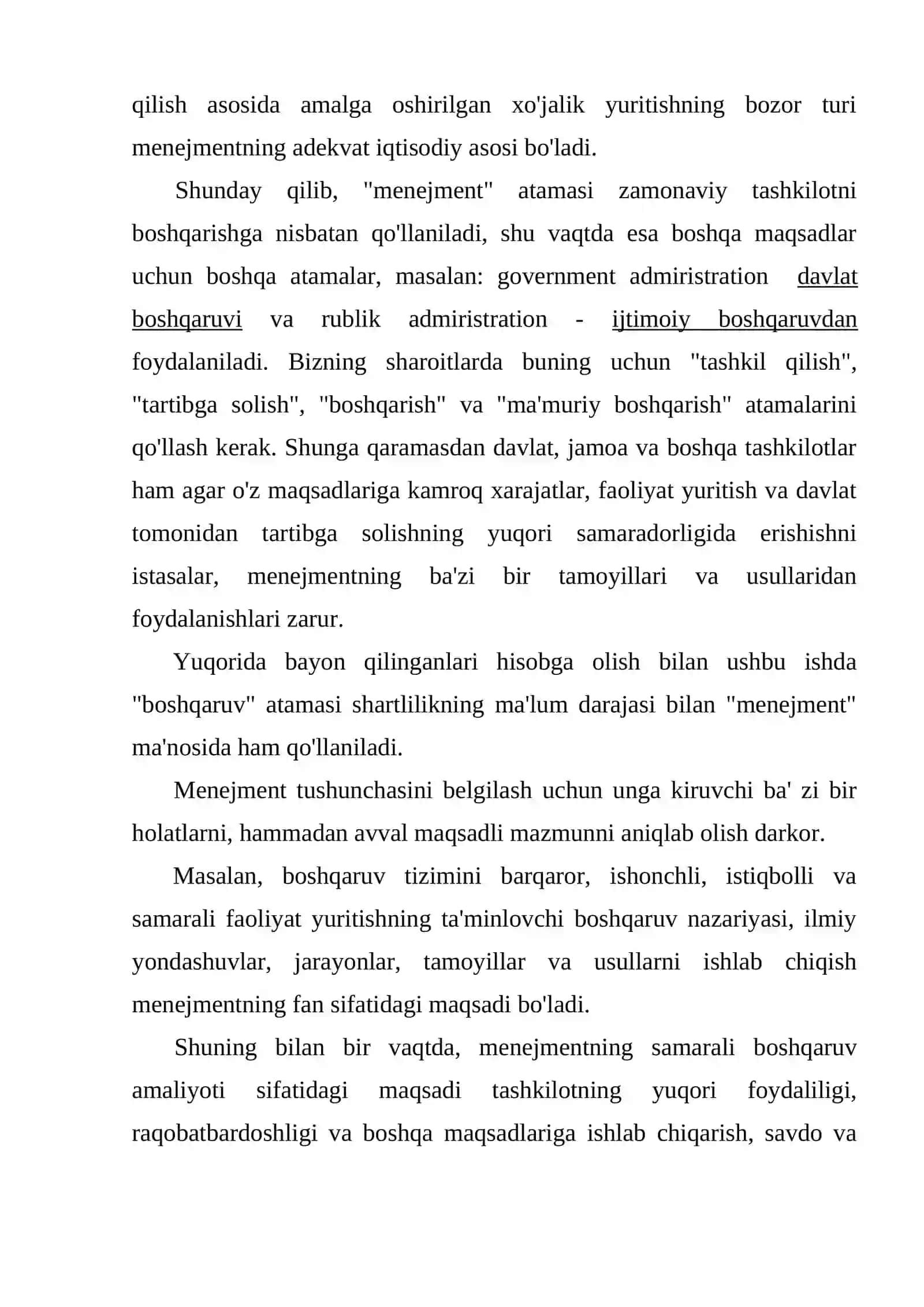 Menejmentning nazariy asoslari 3